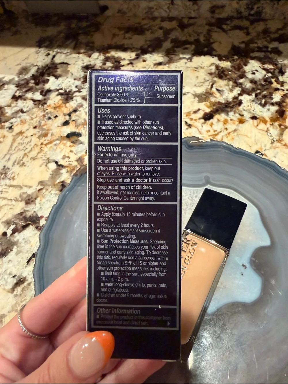 Dior radiant liquid